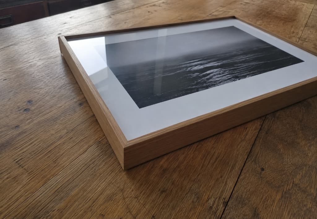 Quadro finalizado na parede